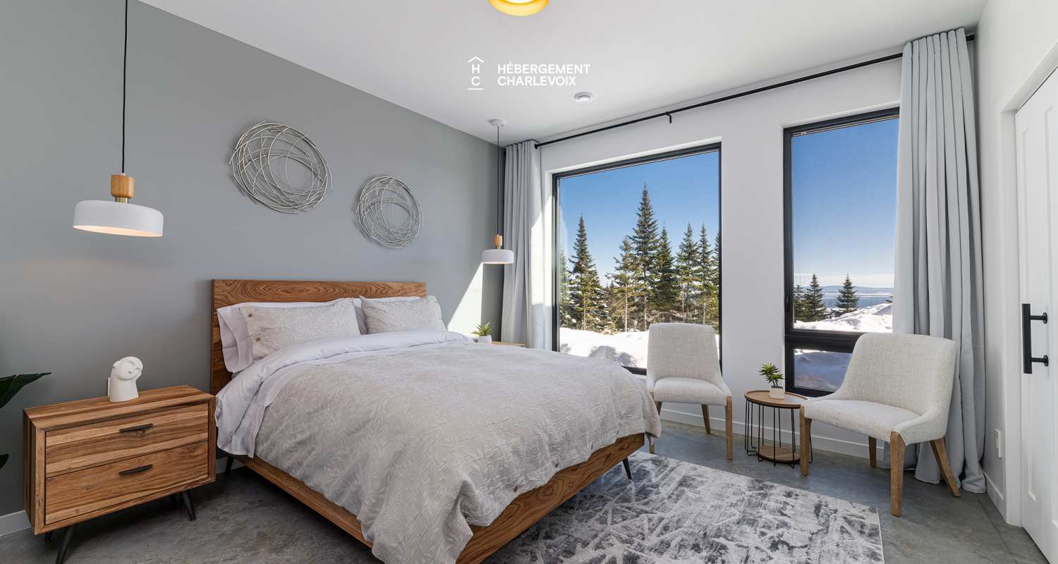 ALT-49 - Villa contemporaine offrant les splendeurs du St-Laurent!